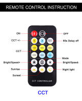 Barra De Luz LED Flexible COB Bicolor CCT 5m 10m 24V 12V Con Dimmer RF Amarillo Blanco 2700-6500K Regulable Para Sala De Estar - details 13