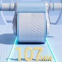 Rueda De Abdominales Doble Diseño Automático Antideslizante Para Entrenamiento De Fitness Y Bodybuilding - details 7