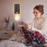 Lámpara De Pared LED Rotativa Con Interruptor Y Puerto USB Para Lectura En La Cama Luz De Pared Montada En La Pared Soporte De Aluminio Fuente De Luz LED Para Dormitorio Vestíbulo Estudio - details 1