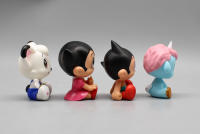 Muñeca De PVC Mighty Atom 6.5cm Figura De Acción Clásica De Dibujos Animados Leo León Blanco Regalo Decoración De Escritorio Para Niños Y Coleccionistas - details 2
