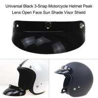 Visera De Sol Para Moto Universal Negra Con 3 Cierres Sombrilla De Protección Accesorio Para Coche Material PU - details 2