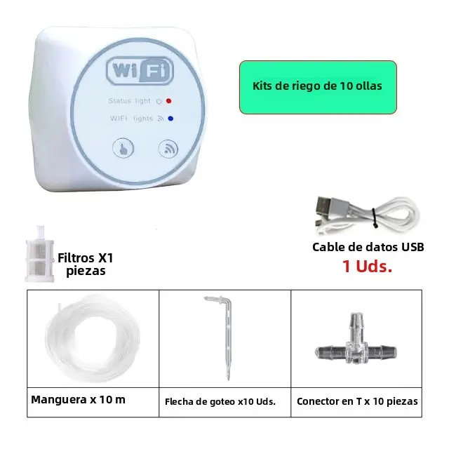 Controlador De Riego Inteligente Para Jardín Con WiFi Sistema De Rociado Automático Timer De Riego Para Móvil Dispositivo De Set De Riego - 1