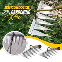 Pala De Jardín De Acero Para Rascar Y Aclarar Tierra Herramienta Agrícola Para Recoger Malezas Y Limpiar Hojas Uso En Jardinería Y Granjas - details 0