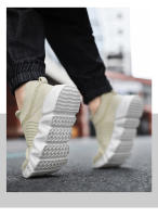 Zapatillas De Tenis Para Niños Y Niñas Alpargatas Deportivas De Alta Top Knitted Moda Casual Transpirables Talla True Fit - details 14