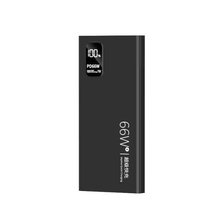 PowerBank portátil delgado para exteriores con indicador de potencia LED, carga rápida, 50000 mAh, 66W, 5V3A - 1