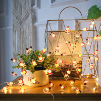 Guirnalda De Navidad LED 20Leds 2M Luz De Hadas Para Jardín Fiesta Árbol De Navidad Sala De Estar Decoración De Año Nuevo Control Remoto No Incluido - details 6