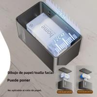 Caja De Papel Toalla Para Baño Sin Necesidad De Perforación Resistant Al Agua - details 11