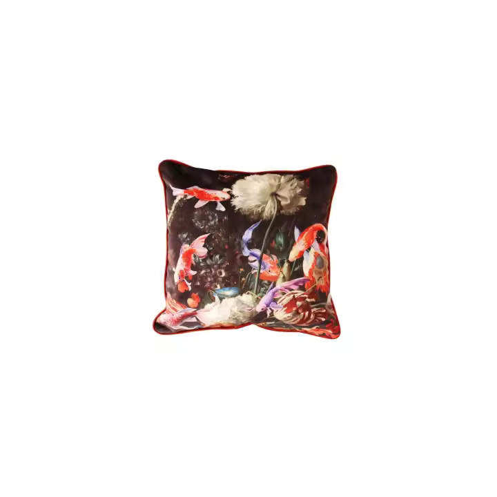 Cojín Elio-1 Tacto Aterciopelado 45x45 Cm - Incluye Relleno - 100% Poliéster - 1