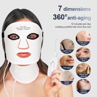 Máscara De Terapia De Luz Roja De Silicona 7 Colores LED Para Rejuvenecimiento Anti-Edad Con Protección Ocular Y Alumbrado Facial - details 7