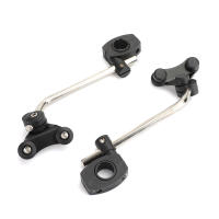 Areyourshop Soporte Universal Para Parabrisas De Motocicleta 7/8" 22mm Montaje En Manillar Estándar ABS Plástico + Metal - details 10