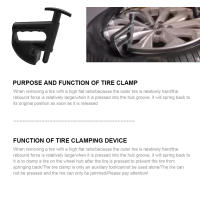 Herramientas De Reparación De Neumáticos Para Coche 1-5pcs Pressa De Bolitas De Neumático Herramienta De Cambio De Rueda Ayudante De Pry Wheel Reparación De Neumáticos - details 11