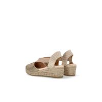 Alpargatas de mujer AMARPIES ACX28507PLAT VALENCIANA CUÑA YUTE PUNTA YUTE PLATINO 35592 25V - details 6