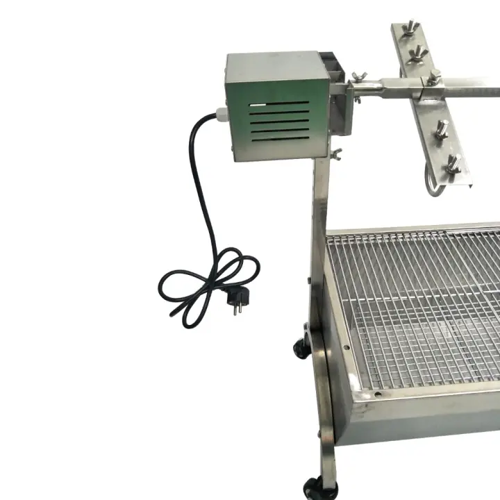 Grill BBQ Eléctrico Asador Rotisserie Acero Inoxidable SP-S40 Accesorios De Barbacoa Para Cerdo Cordero Pollo Y Oveja Uso Al Aire Libre - 1