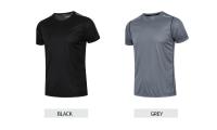 Camiseta Deportiva Para Hombres Verano Delgada Absorbente De Sudor Media Manga Rápida De Secado Seda De Hielo Camiseta Corta Para Correr Y Fitness - details 9