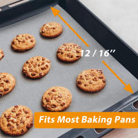 Mantel De Silicona Para Hornear Grande Reutilizable Resistente Al Calor Para Galletas Pan No Adhesivo Antideslizante Para Amasar Pastry - details 3