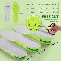 Plantillas para aumentar la altura de 1,5/2,5/3 cm con amortiguación de aire y absorción de impactos, suaves y transpirables para hombres y mujeres. - details 8