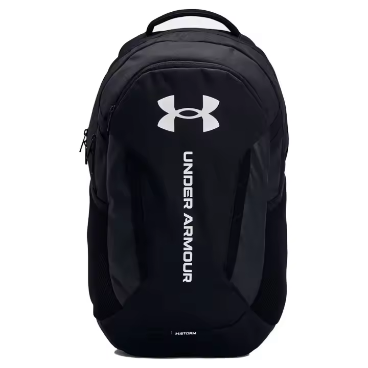 Under Armour Mochila Hustle 6.0 Negro Unisex Adulto - 1