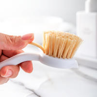 Cepillo De Limpieza Para Cocina Duradero Con Mango Largo Hecho De Hemp Natural Y Plástico Uso Doméstico Y En La Cocina - details 5