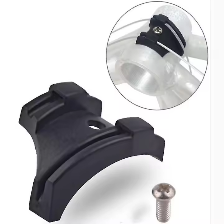 Guía de cableado para cambio de pedalier de 4,2 x 3 cm (1,57 x 1,18 pulgadas) para bicicletas - 1
