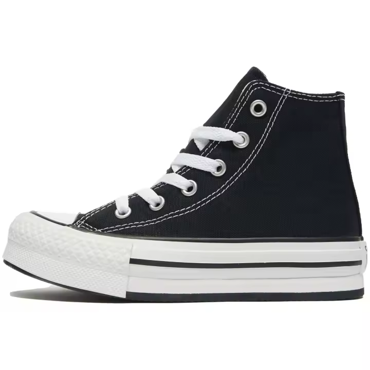 Calzado Zapatillas Casual marca Converse modelo 372859C para niños en color negro - 1
