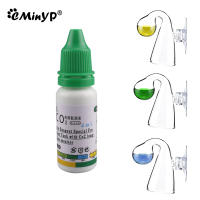 Detector De CO2 Sensor Monitor Para Acuario Tanque De Peces Con Indicador Difusor De Vidrio Verificador De Gota Adecuado Para Tanque Acuático Planchado Prueba De PH - details 10