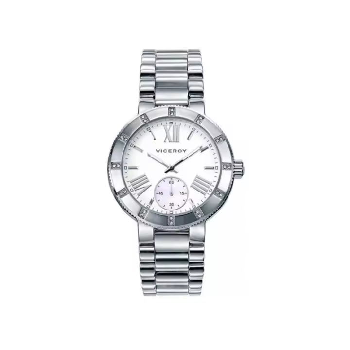 Reloj Viceroy Mujer 471014-03 de Acero Inoxidable Plateado con Circonitas - 1