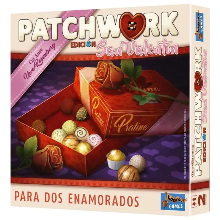 Juego de mesa patchwork san valentin pegi 8 - 1