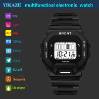 Reloj Deportivo Para Hombre YIKAZE Impermeable Con Pantalla LED Multifuncional Regalo Para Estudiantes Adventure Al Aire Libre - details 2