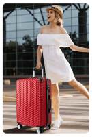 Juego de maletas con 3 piezas, Set de tres maletas de viaje apilables,Trolley Maleta de Cabina Ligero y Resistente,Código Antirrobo de 3 Dígitos, Ruedas Dobles 360º,Maletas con carcasa rígida resistente y esquinas reforzadas,Equipaje de Bodega - details 10