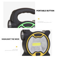 Linterna Portátil LED COB Con Manija Para Camping Y Exteriores Sin Batería Luz De Trabajo Portátil Alimentada Por Batería - details 7