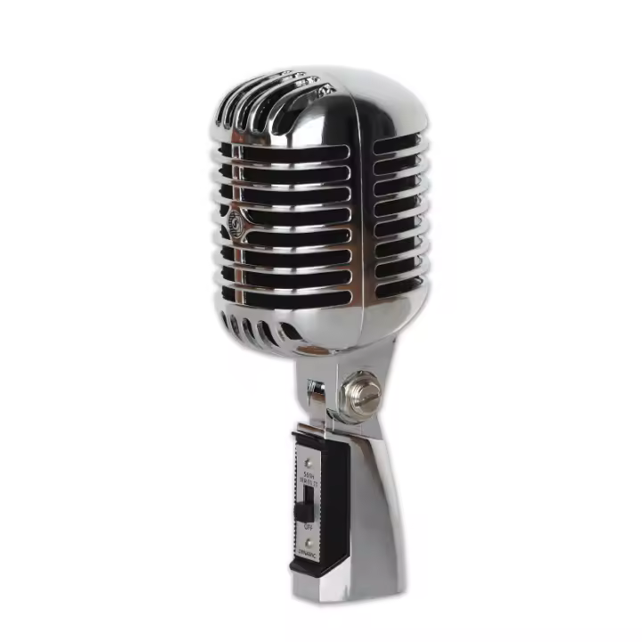 LEUS LAC50 - 55SH Micrófono Dinámico Profesional Vintage Clásico Para Voz Para Presentaciones En Directo Karaoke - 1