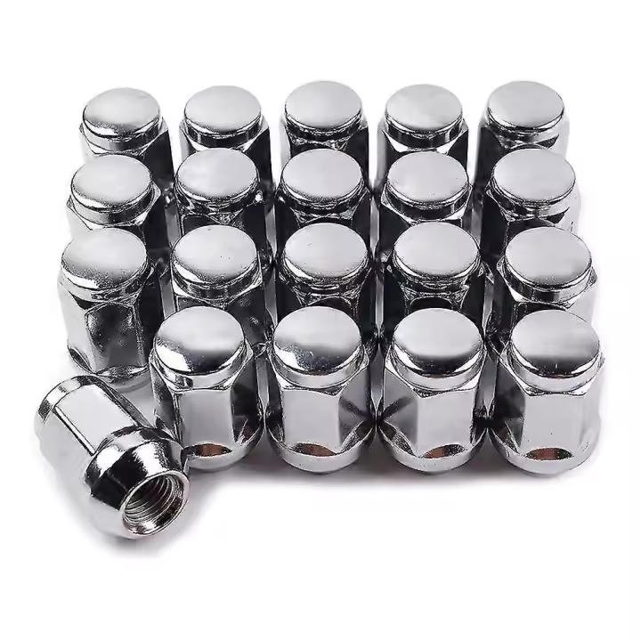 20Pcs 14X1.5 Lug Nuts - 19mm Lug Nut 1,38 pulgadas de alto 3/4 pulgadas Hex Chrome Lug Nuts, para 1999-2021 150 - 1
