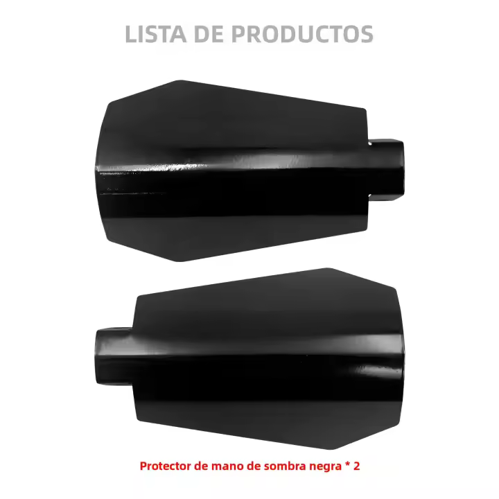 Guantes De Protección Para Motocicleta Deflektor De Viento Cubierta De Protección Para Manillar Compatible Con Harley XL Honda Yamaha - 1