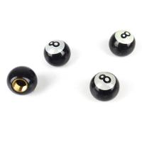 4pcs Tapones De Válvula De Neumáticos Universales Para Coche Camión Bicicleta Billar "Bola De Pool" Ruedas De Automóvil Accesorios De Coche - details 2