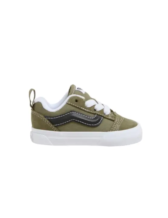 Zapatillas Vans Knu Skool Elastic Niño Verde - 1