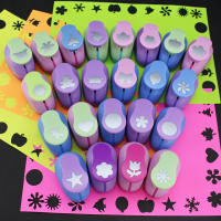 Máquina De Embossing DIY 15mm Cortadora De Agujeros Para Scrapbooking Hecho De Plástico Color Aleatorio Herramienta De Manualidades - details 0
