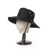 Sombrero De Pescar De Hombre Para Verano Resistente Al Sol Con Gran Alas Sombreros De Pescar Al Aire Libre Transpirables Y Anti UV - details 4