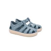 Igor sandalias cangrejeras para el agua con velcro mod. Bay con plantilla extraíble en color azul océano - details 2