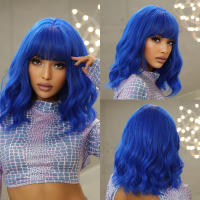 Pelucas Sintéticas De Ombre Marrón Rubia Para Mujeres Con Franja Raíces Oscaras Cabello Gris Natural Resistente Al Calor Peluca Bob Corta Para Cosplay De Diversas Ocasiones - details 16