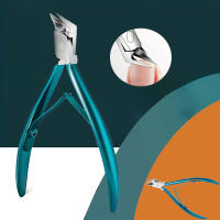 Tijeras De Uñas Para Uñas Engrosadas Y Encarnadas 1 Pieza Acero Inoxidable Cuchilla Recta Punta Aguda Herramienta De Corte Para Uñas - details 0