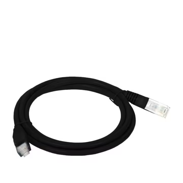 Cable de Red A-LAN Alantec Negro 1m Cat5e U/UTP - Alta Velocidad - 1