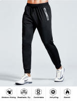 Pantalones De Correr Para Hombre Secado Rápido Deporte Al Aire Libre Con Bandas Reflectantes Pantalones De Gimnasio Para Pesca Senderismo Talla Verdadera - details 0