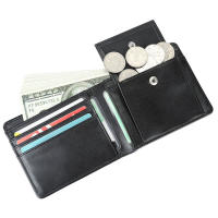 Cartera Clásica De Cuero PU Para Hombre Bifold Con Portatarjetas Y Monedero Estuche De Dinero Y Bolsillo Para Monedas - details 14