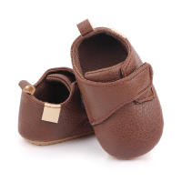 Zapatillas De Cuero Para Bebé Recién Nacido Niño Y Niña Antideslizantes Primera Caminata Infantil Moccasins Con Suela De Goma Clásica Para Andar - details 12