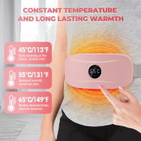 Cinturón Calentador De Uterus Multifuncional Relajación Y Masaje De Cintura Con Vibration Calor Comprimido Para Abdomen - details 5
