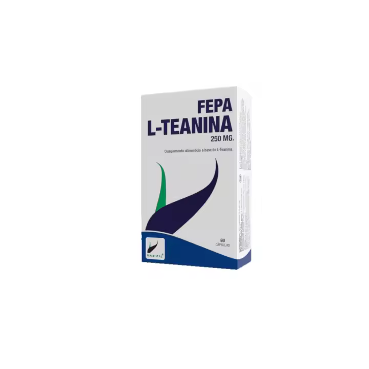 Fepa L-Teanina 250mg - 60 cápsulas Fepadiet - 1