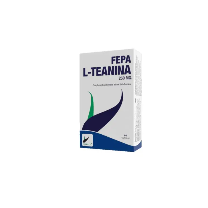Fepa L-Teanina 250mg - 60 cápsulas Fepadiet - 1