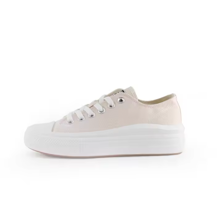 ANDY-Z  AZ1008 beige Zapatillas de lona   para  mujer.  plataforma suela - 1
