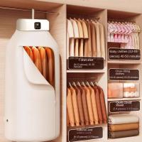 BIT Secadora de Ropa Eléctrica Portátil,600W,Secador de Ropa Eléctrico Multifuncional con Control Remoto Secador de Aire Caliente Portátil para el Hogar con Temporizador - details 0