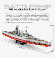 Bloques De Construcción Militar WW2 Gran Buque De Guerra Modelo En Ladrillo Juguete Educativo Para Niños Regalo De Fiestas Para Niños Hombres - details 17